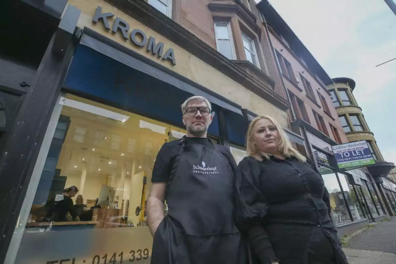 Glasgow salon fears cost-of-living crisis will force second shop to shut