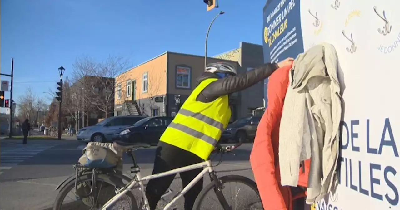 Coat donation drop-offs for homeless set up in Montreal’s East end - Montreal | Globalnews.ca