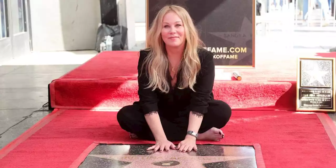 Christina Applegate Looks Lovely in All Black at Her Hollywood Walk of Fame Ceremony