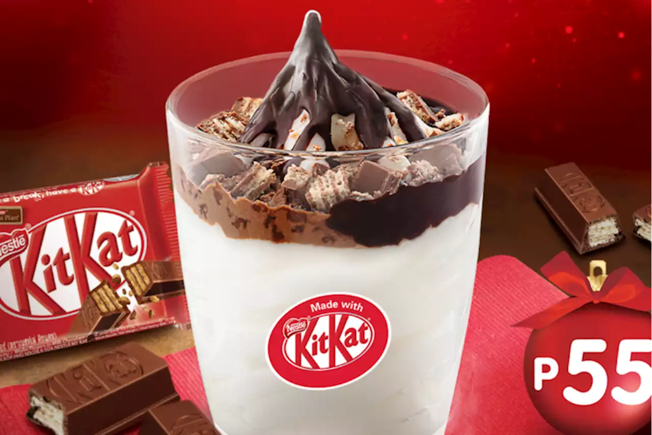 'KitKat burger steak': Netizens suggest unusual Jollibee meal pairing with new Choco Crumble Sundae