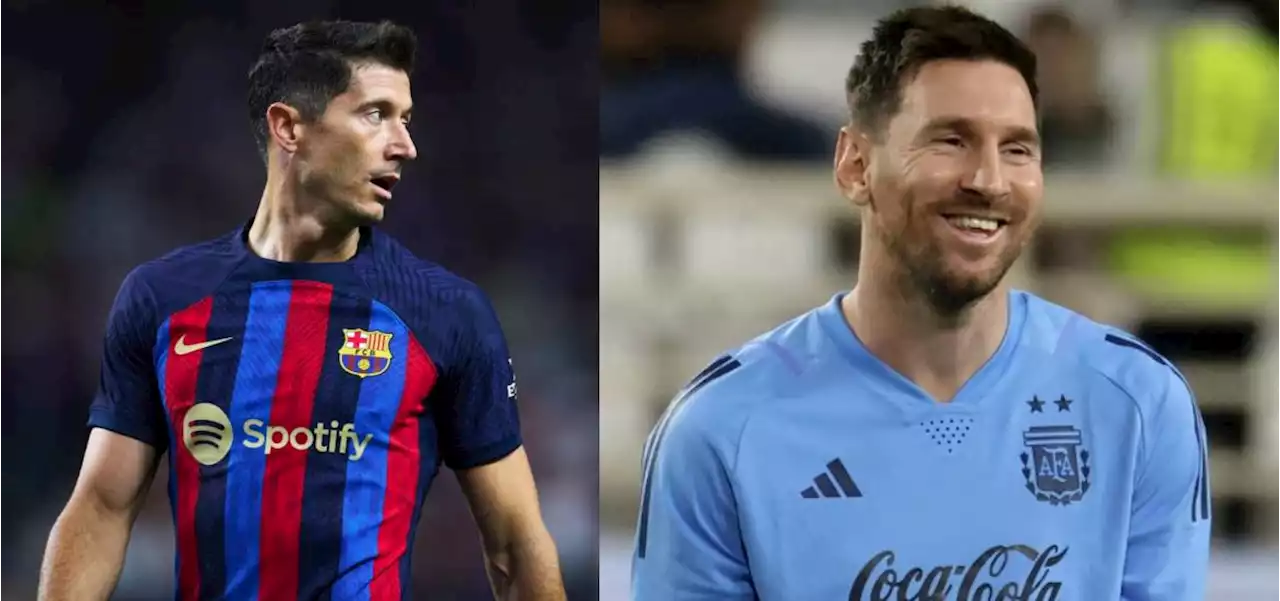 EL SUEÑO DE CUALQUIER 9: La sincera respuesta de Robert Lewandowski sobre si le gustaría jugar con Lionel Messi en el FC Barcelona