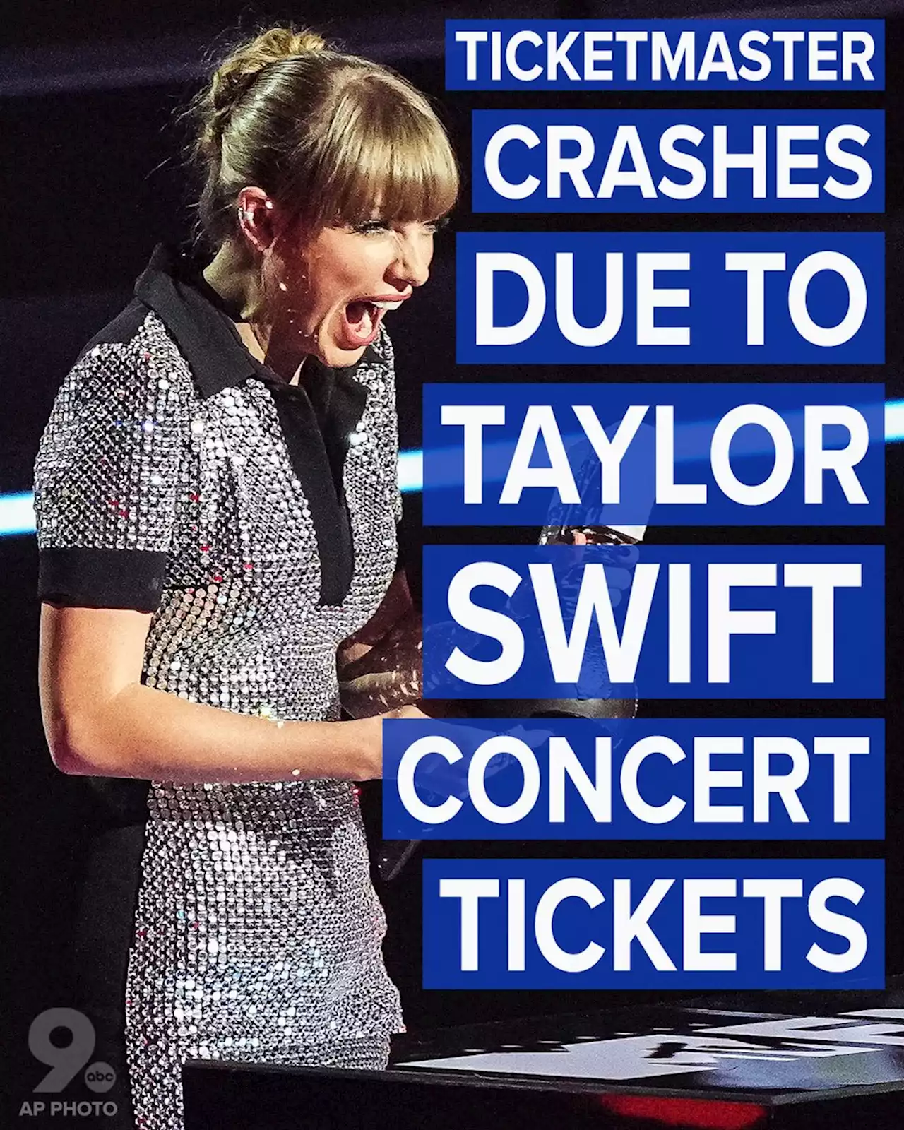 Thousands report outages, Ticketmaster delays on-sale times for Taylor Swift tour tickets