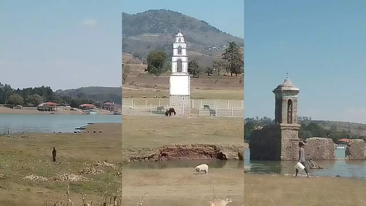 Presa San Luis Taxhimay debajo de su nivel; peligra turismo