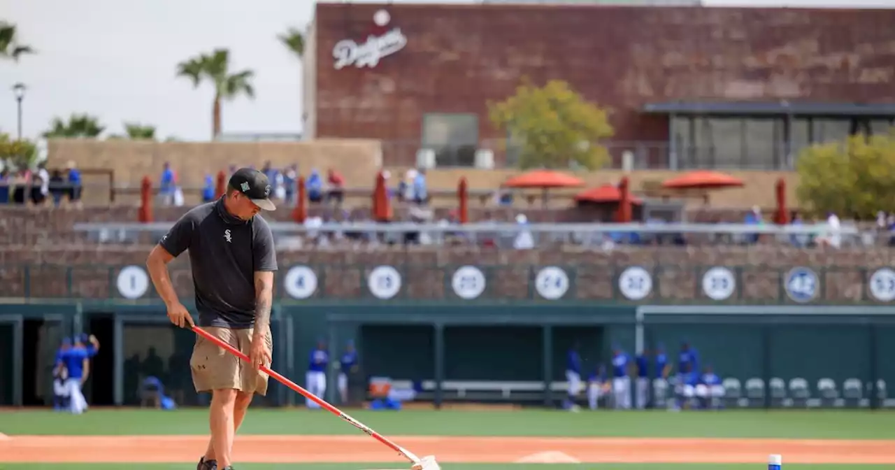 Why a women's locker room at the Dodgers' spring home is turning into a legal fight