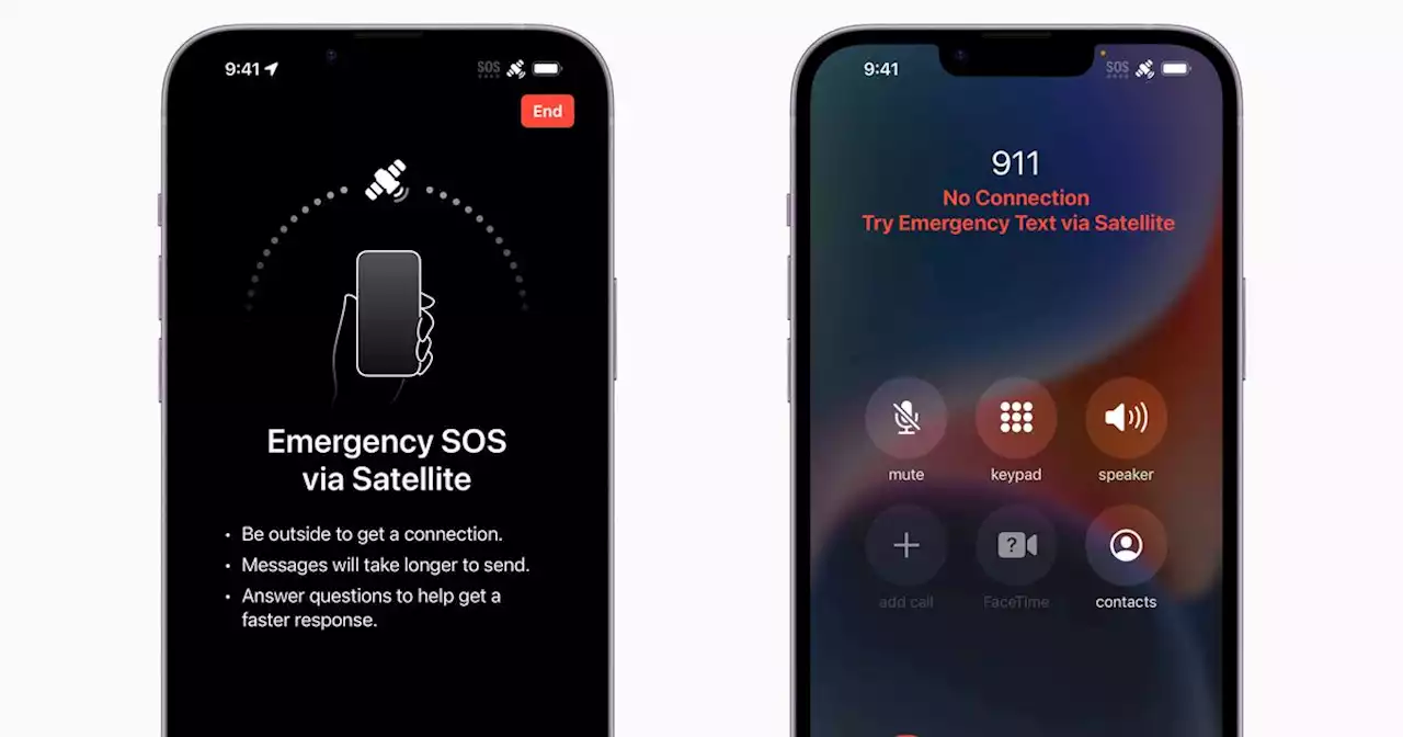 iPhone 14 : finalement, la fonction Emergency SOS arrivera en France dès cette année