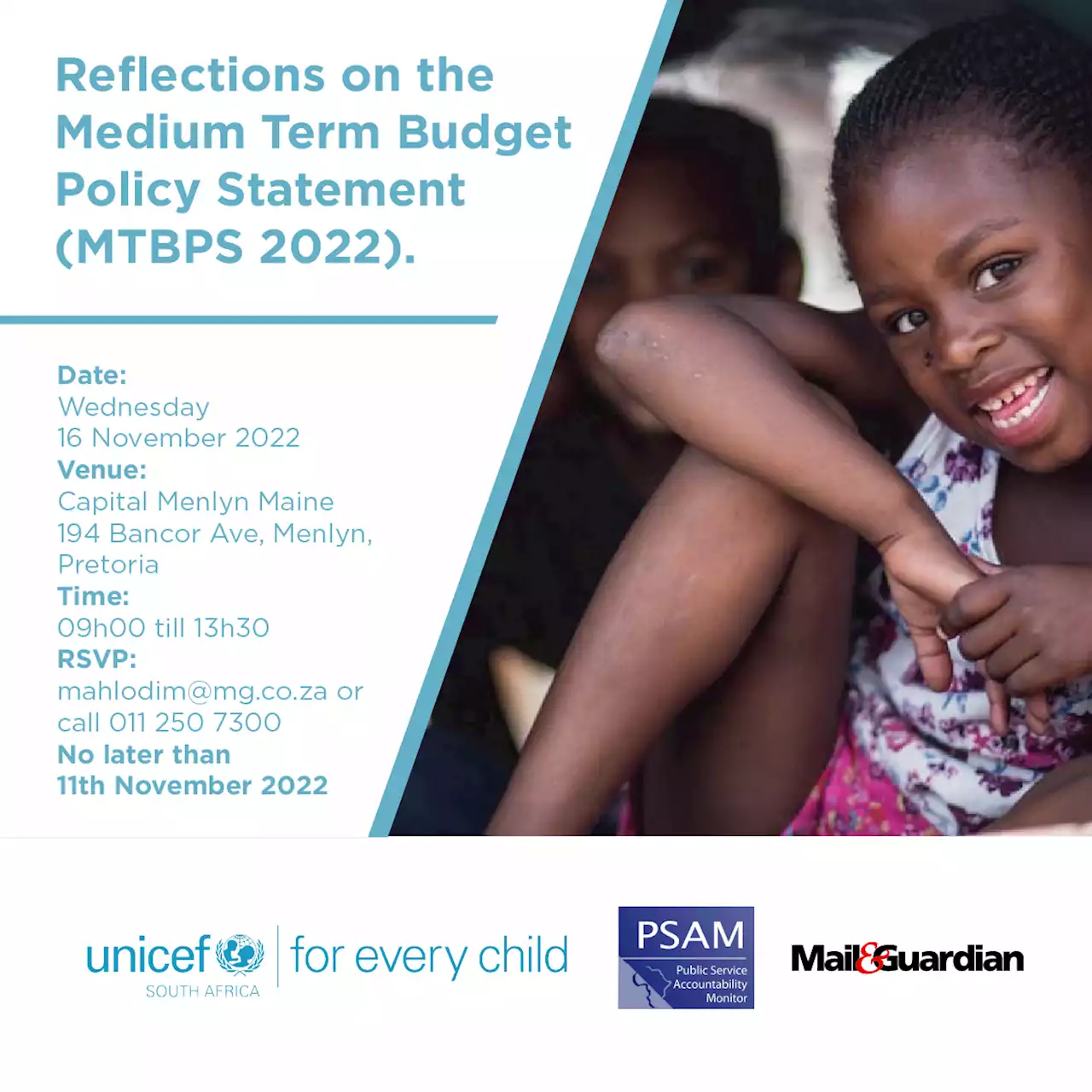Reflections on the Medium Term Budget Policy Statement(MTBPS 2022)