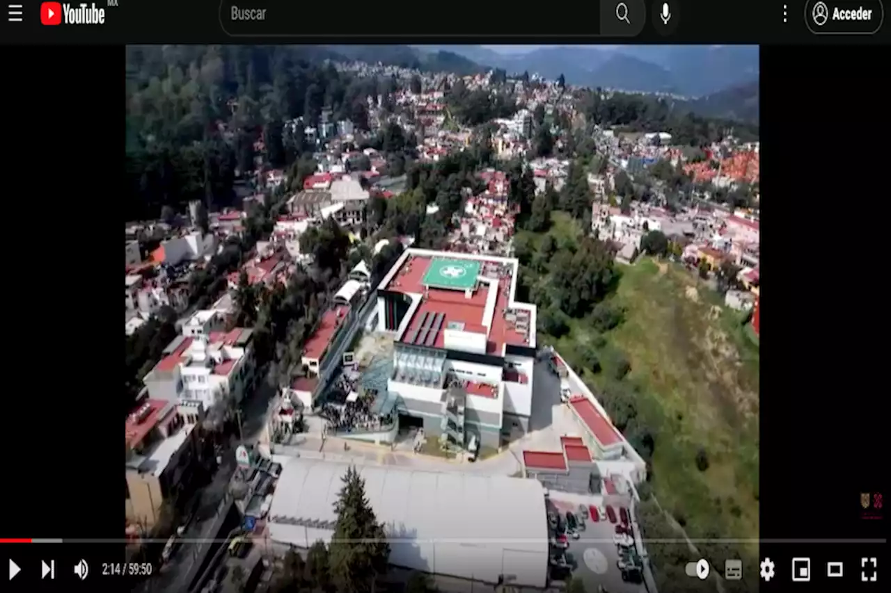 Sheinbaum muestra hospital de Cuajimalpa con este Spot