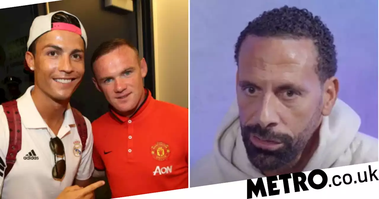 Rio Ferdinand reacts to Cristiano Ronaldo's dig at Man Utd legend Wayne Rooney