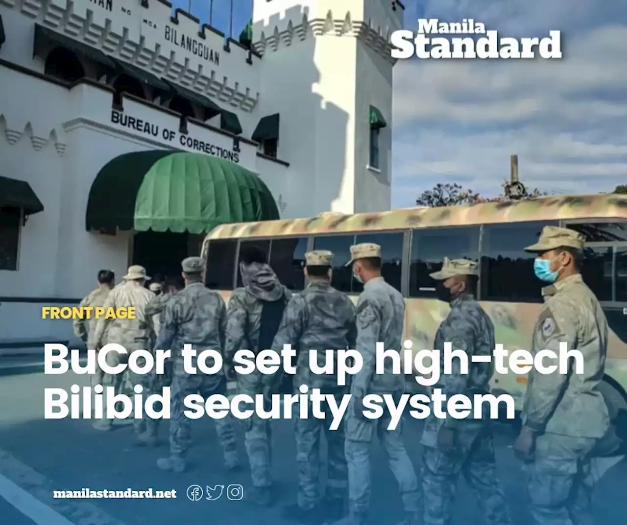 BuCor to set up high-tech Bilibid security system