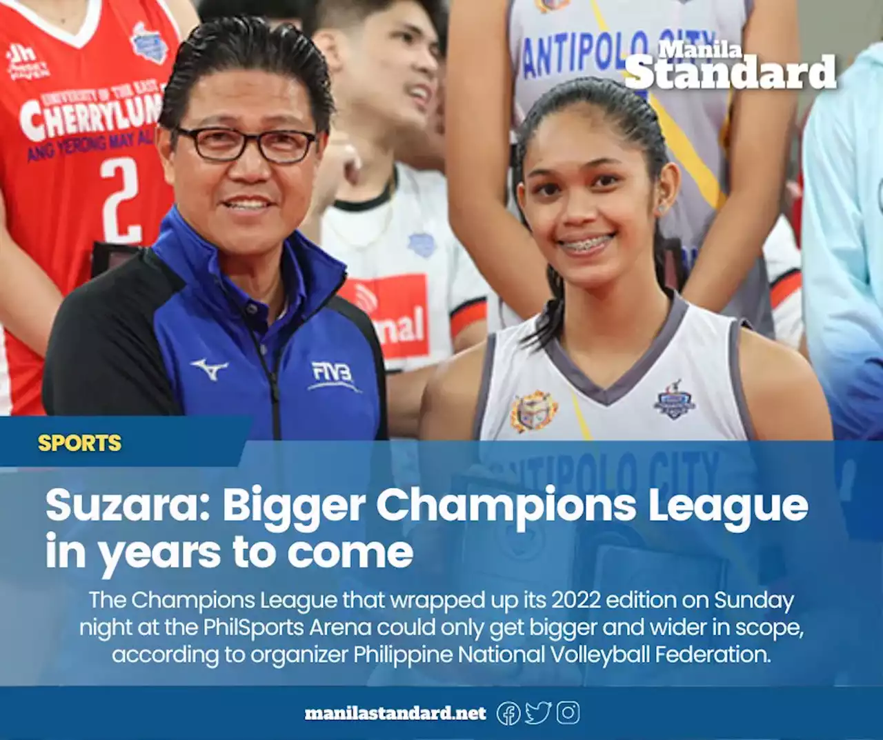 Suzara: Bigger Champions League in years to come