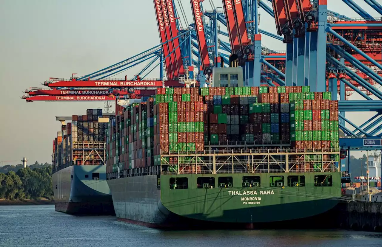 Lieferketten gestört: Hamburger Hafen schlägt weniger Ware um