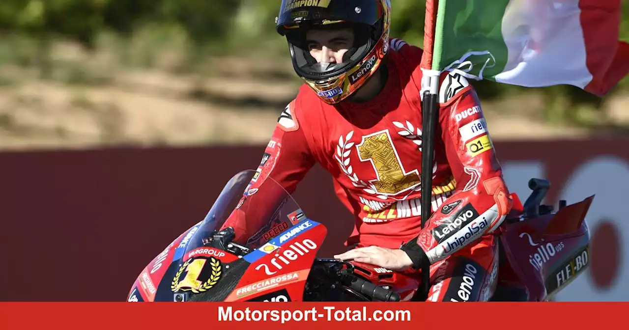 Als Weltmeister: Wechselt Francesco Bagnaia auf die Startnummer 1?