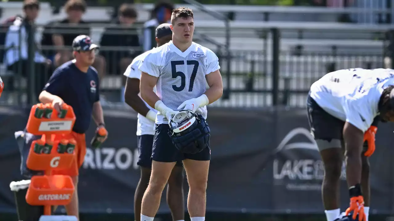 Jack Sanborn Appeciating Moment Playing in Bears Defense