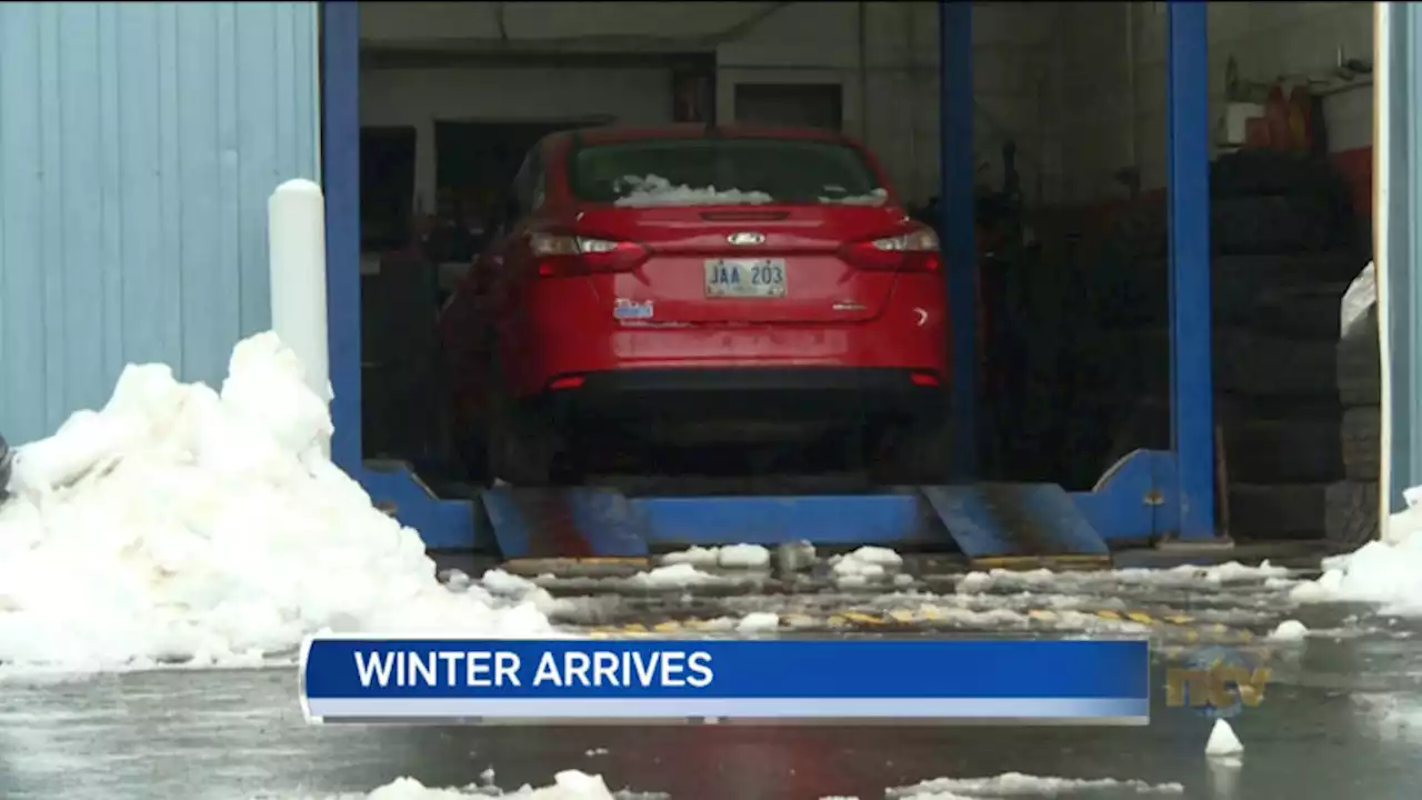 Winter arrives in central Newfoundland