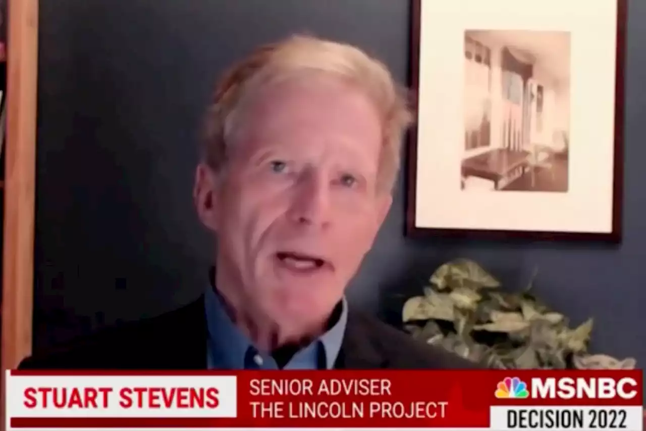 Lincoln Project adviser Stuart Stevens wants to ‘burn the Republican Party to the ground’