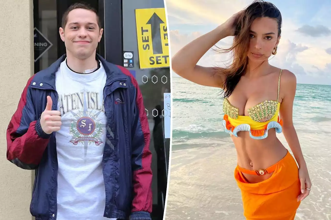 Pete Davidson, Emily Ratajkowski are reportedly dating, ‘really like each other’