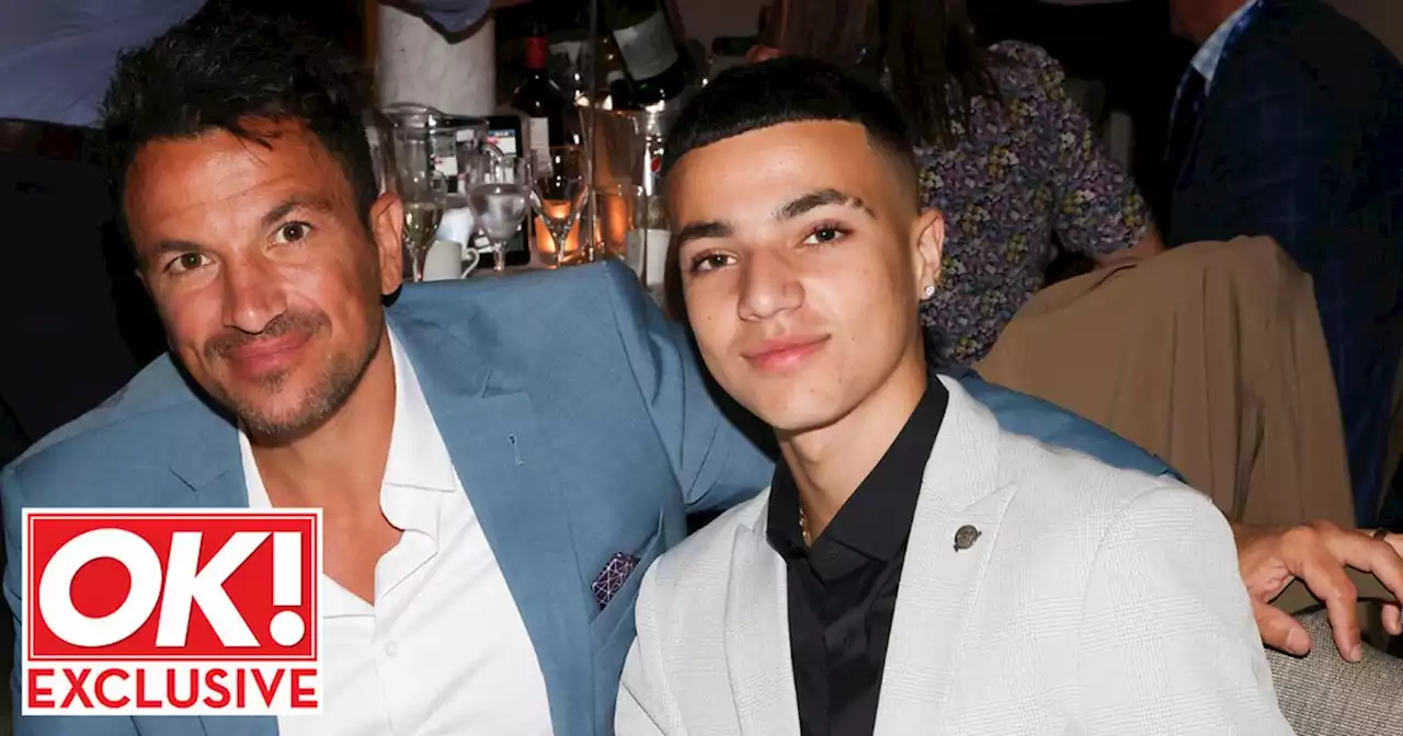 Peter Andre says Junior has 'barely been home' since passing his driving test