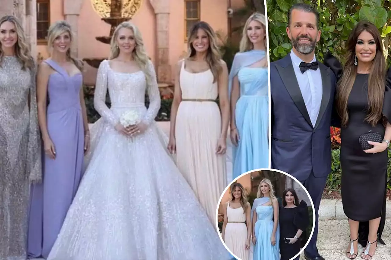 Ivanka Trump crops Kimberly Guilfoyle out of Tiffany Trump wedding photo