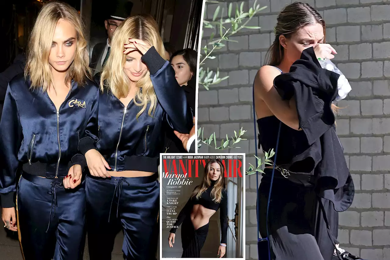 Margot Robbie denies ‘crying’ over Cara Delevingne in paparazzi photos