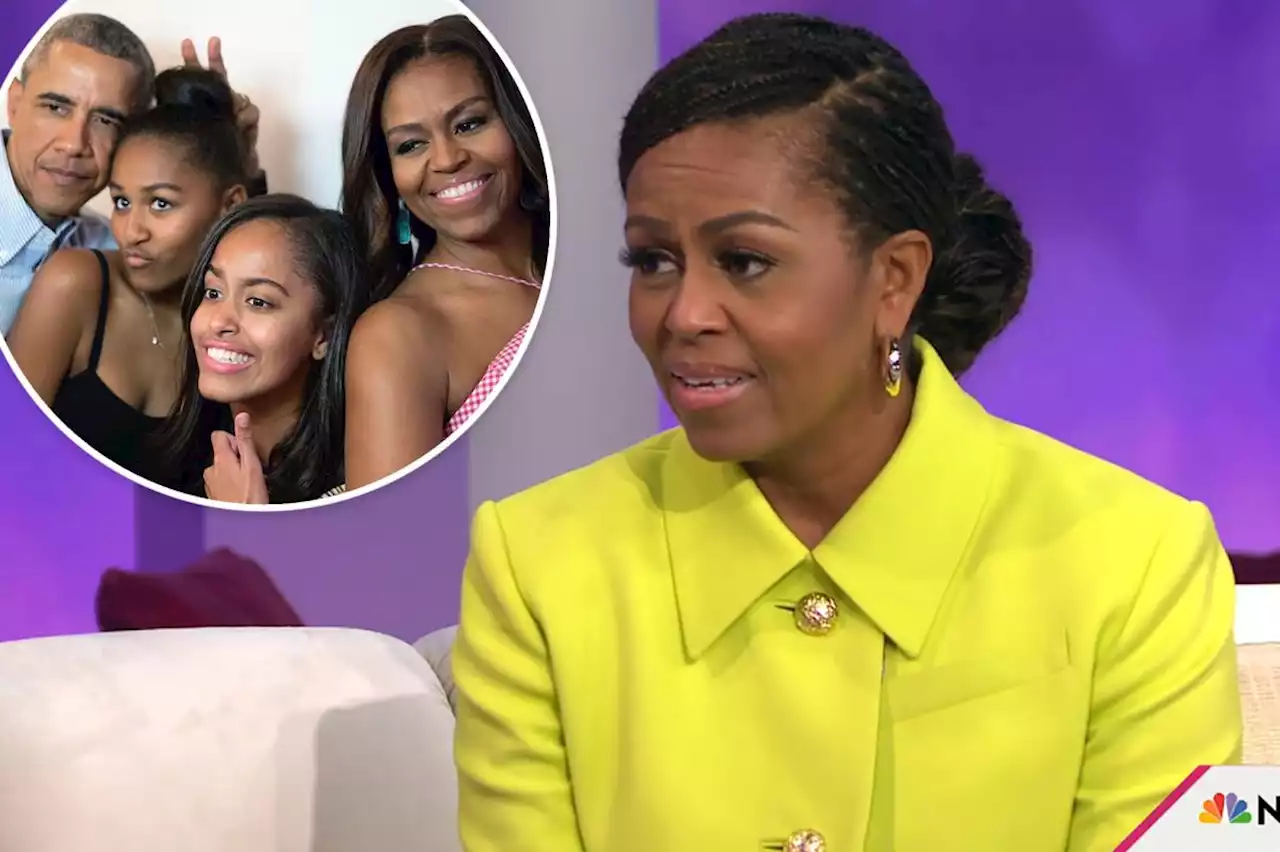 Michelle Obama reveals Malia and Sasha are sharing a home in Los Angeles