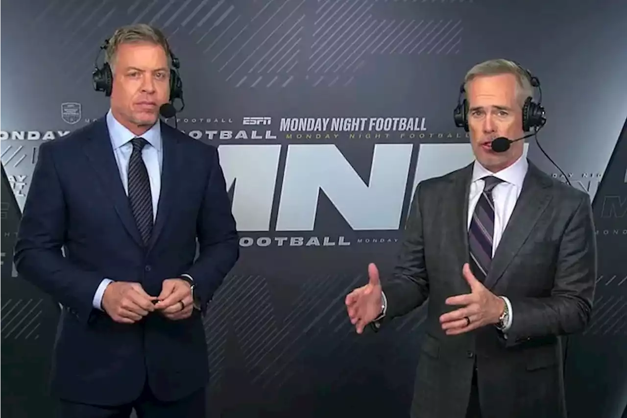 ESPN’s Troy Aikman didn’t make any Eagles fans Monday night