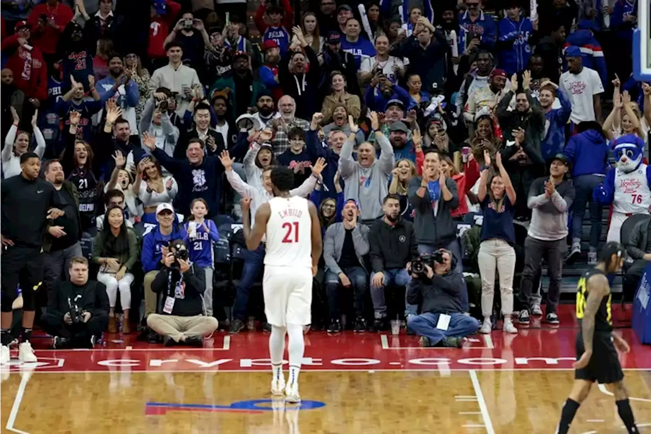 Joel Embiid’s numbers were historic beyond his 59 points