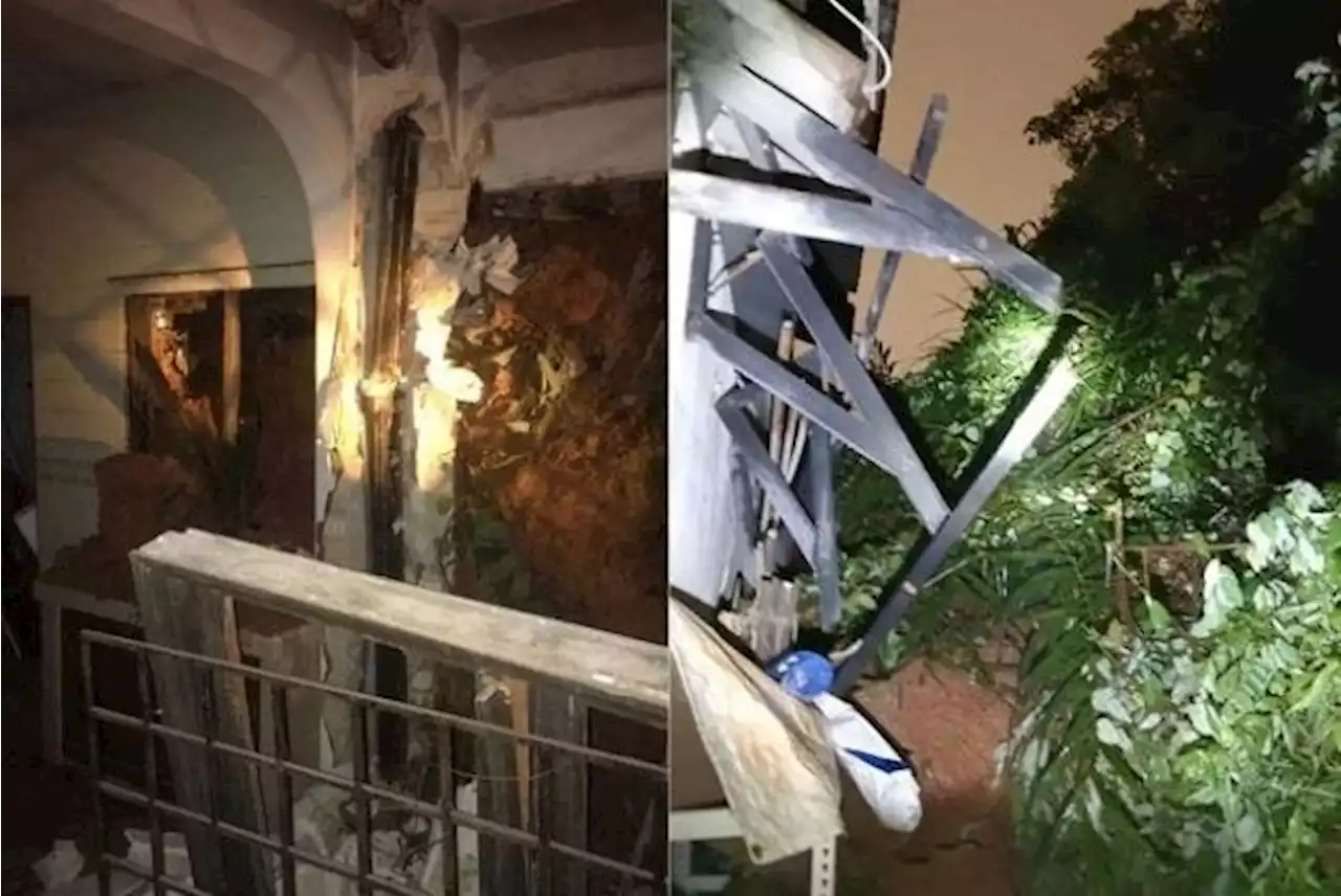 Kitchen, bedroom of Ampang bungalow damaged in early morning landslide