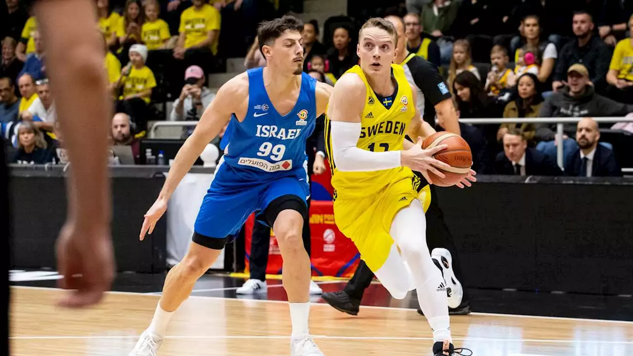 Basket: Sveriges VM-hopp ute – trots seger mot Israel