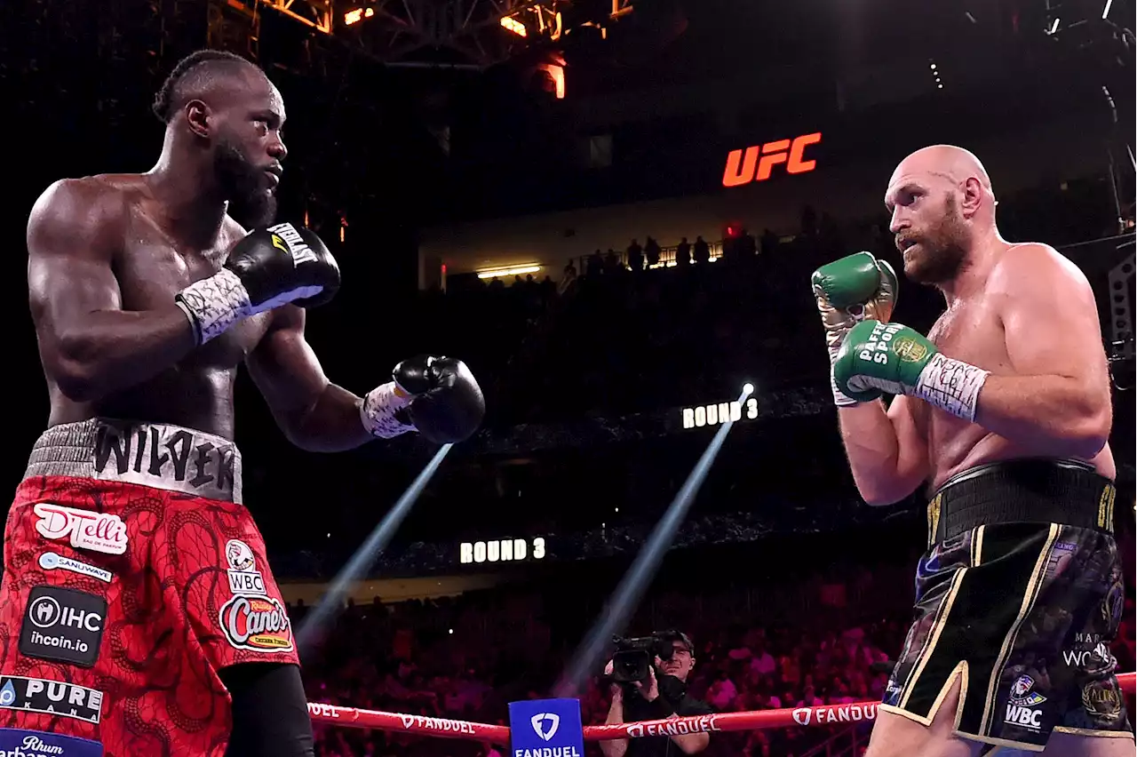 Tyson Fury says Deontay Wilder has to come to UK if he wants a fourth fight