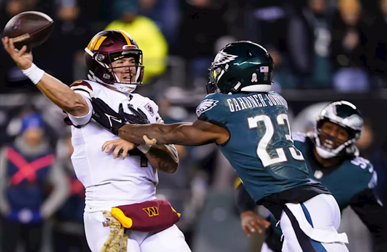 Washington Commanders end Philadelphia Eagles’ perfect run with 32-21 defeat