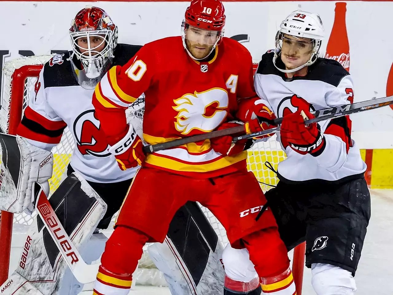 Look for Flames' Huberdeau to make offensive impact in return to the lineup tonight