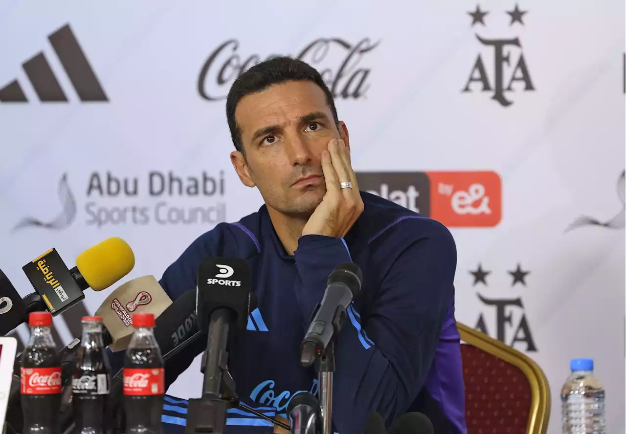 Scaloni devuelve elogio a Messi y prefiere no 'prometer nada' para Qatar 2022