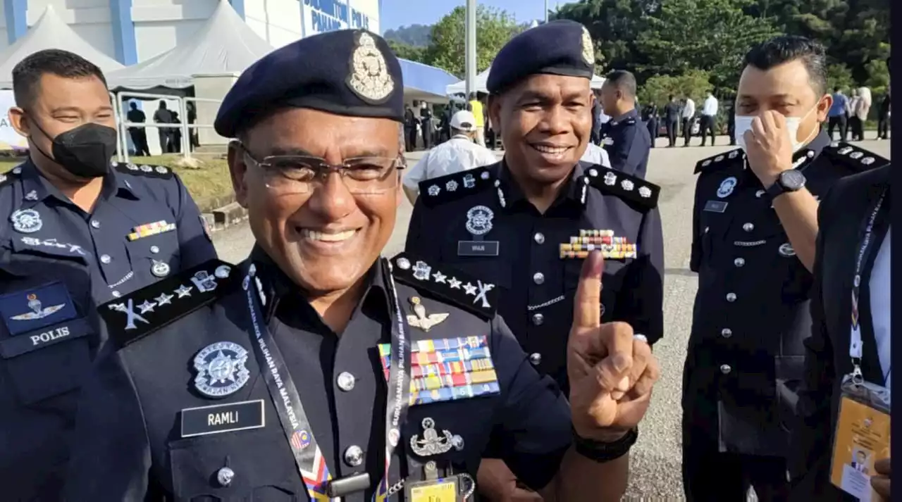 21,164 anggota polis, ATM mengundi awal di Pahang