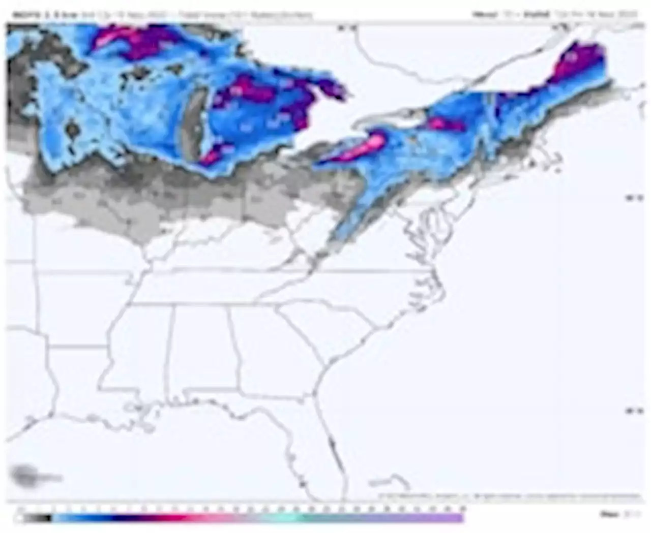 It’s not winter yet, but Midwest snowstorm is headed toward Northeast