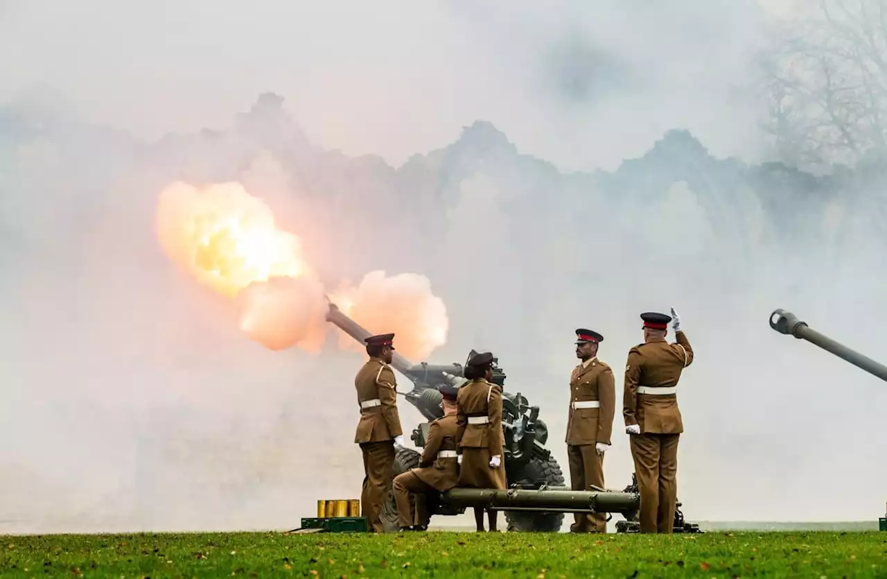 Crowds gather in Yorkshire as gun salute fired to mark King Charles III's 74th birthday