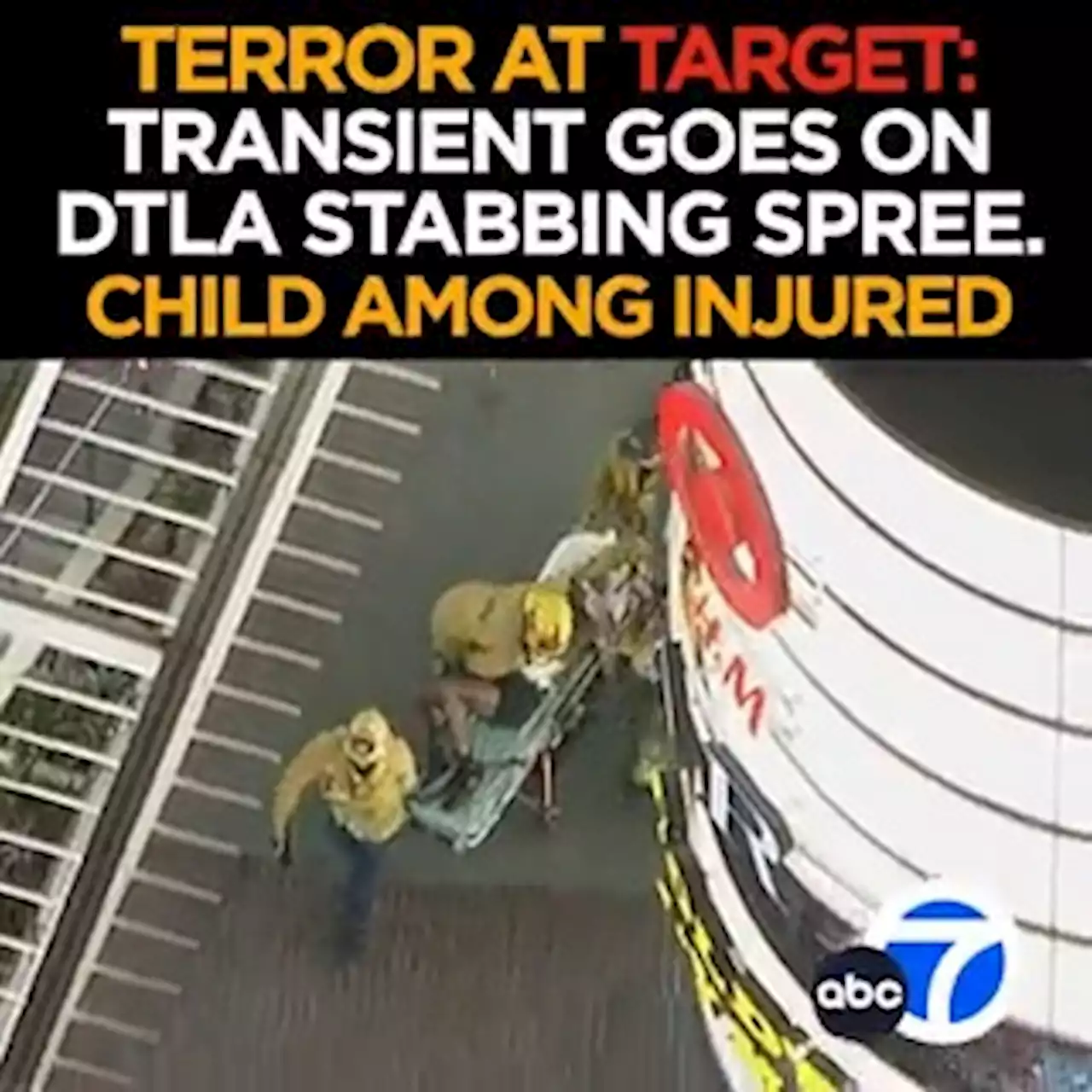 Target security guard fatally shoots man who stabbed 2 customers inside downtown LA store, LAPD says