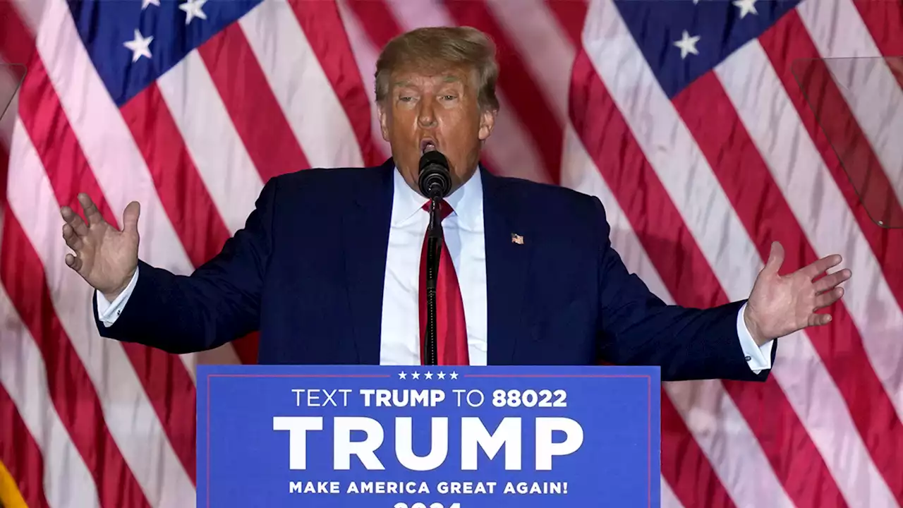 Donald Trump announces bid for president in 2024