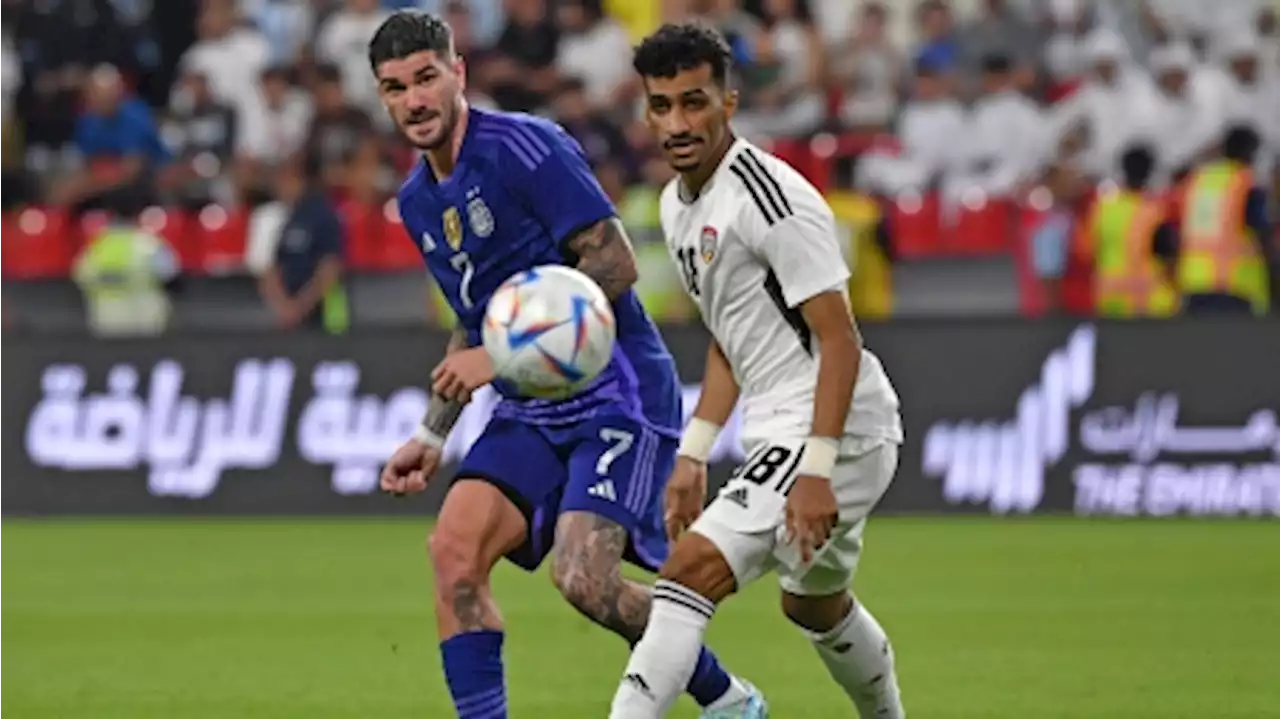 De Paul celebró la victoria y piensa en el debut de Qatar 2022