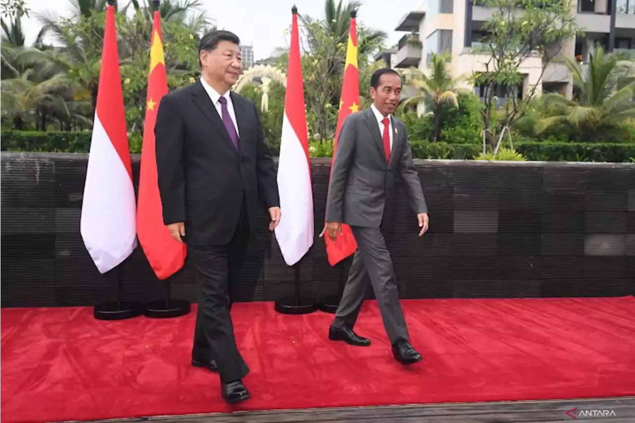 Jokowi sapa Xi Jinping kakak besar dalam pertemuan bilateral di Bali