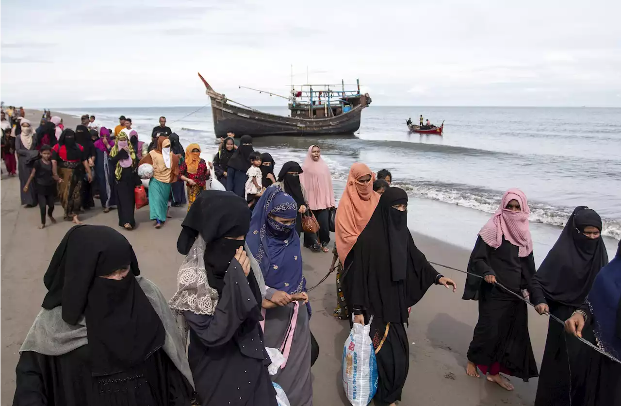 Second boat of over 100 Rohingya lands on Indonesian beach