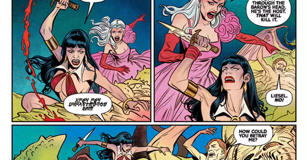 Vampirella: Mindwarp #3 Preview: All in a Day's Work