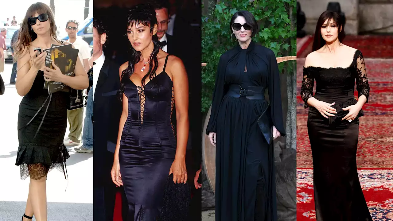 Monica Bellucci And Black Dresses Are Made For Each Other