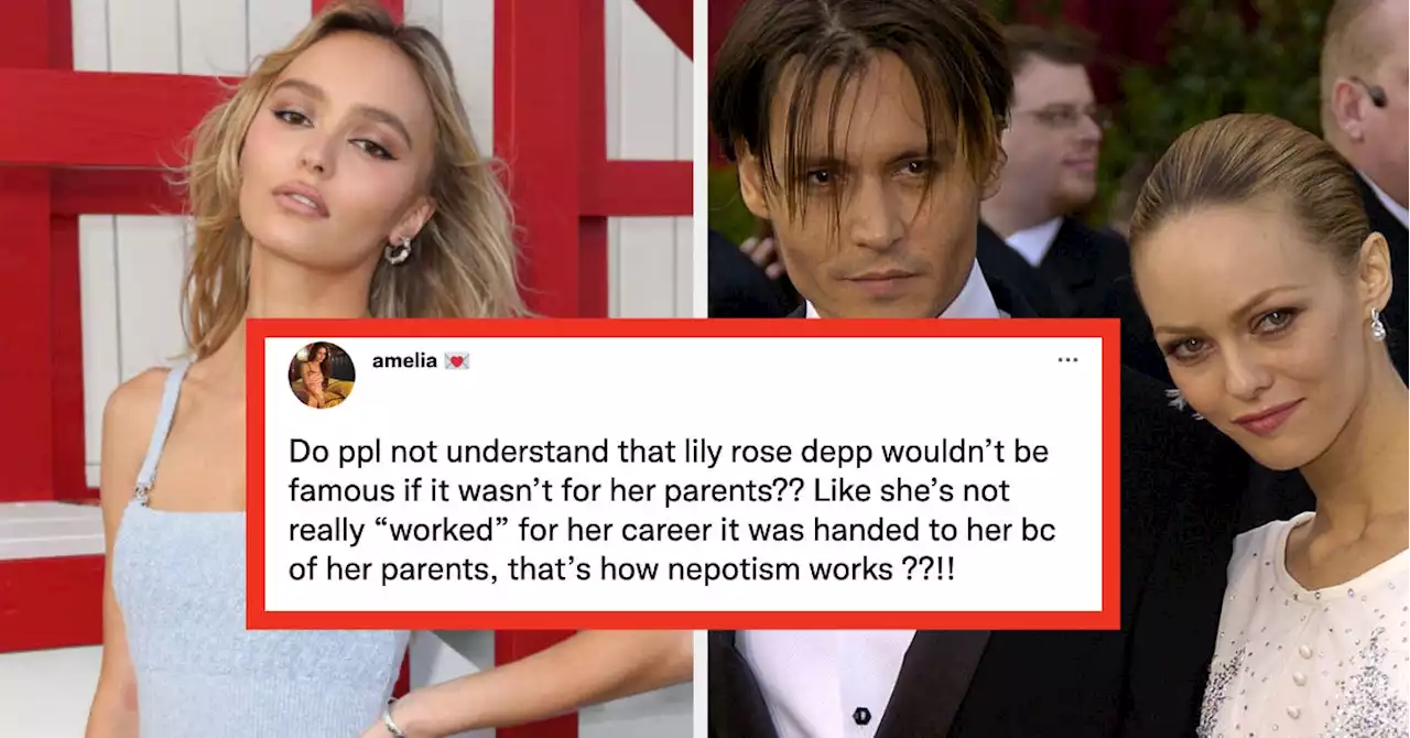 Lily-Rose Depp Responded To People On The Internet Calling Her A 'Nepotism Baby'