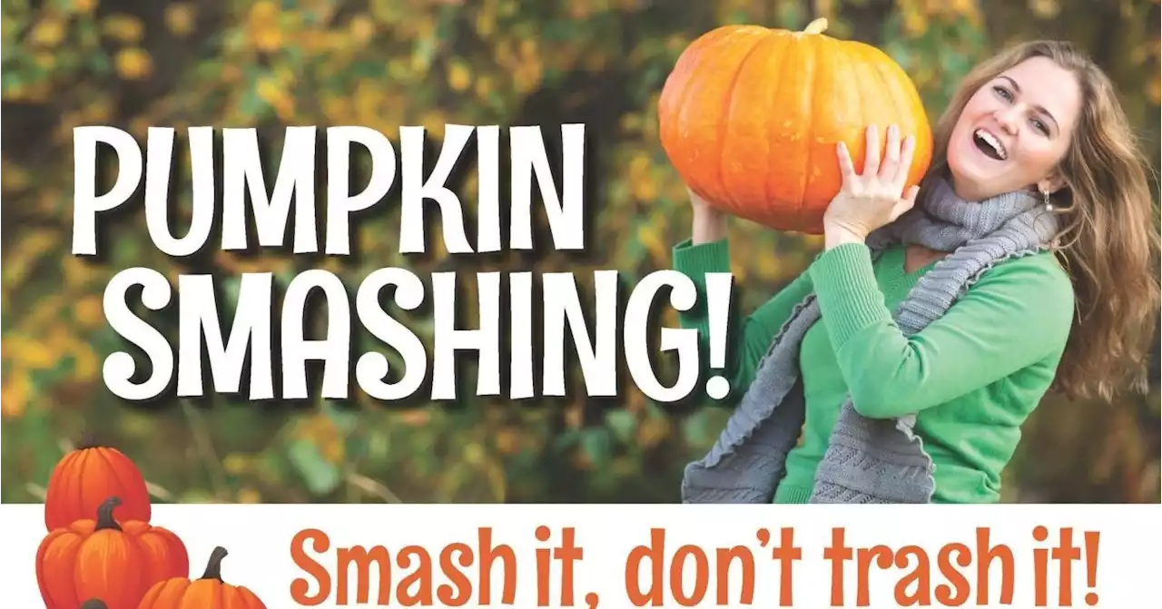 Enjoy a (pumpkin) smashing goodbye to Halloween this Sunday, Santa Maria