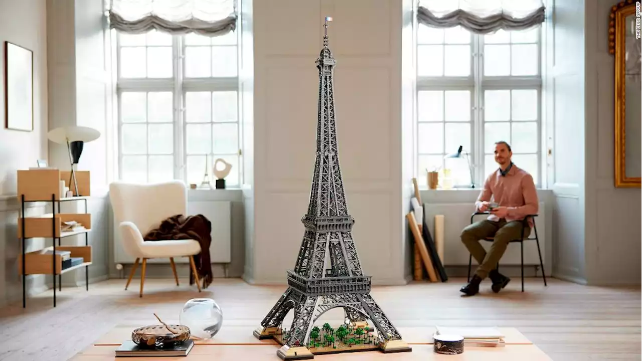 Huge Eiffel Tower is Lego's tallest ever set