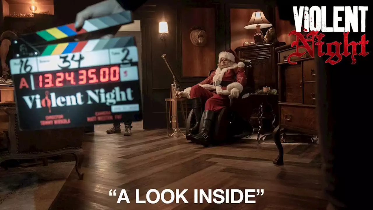 Violent Night Featurette Highlights Santa's Rampage