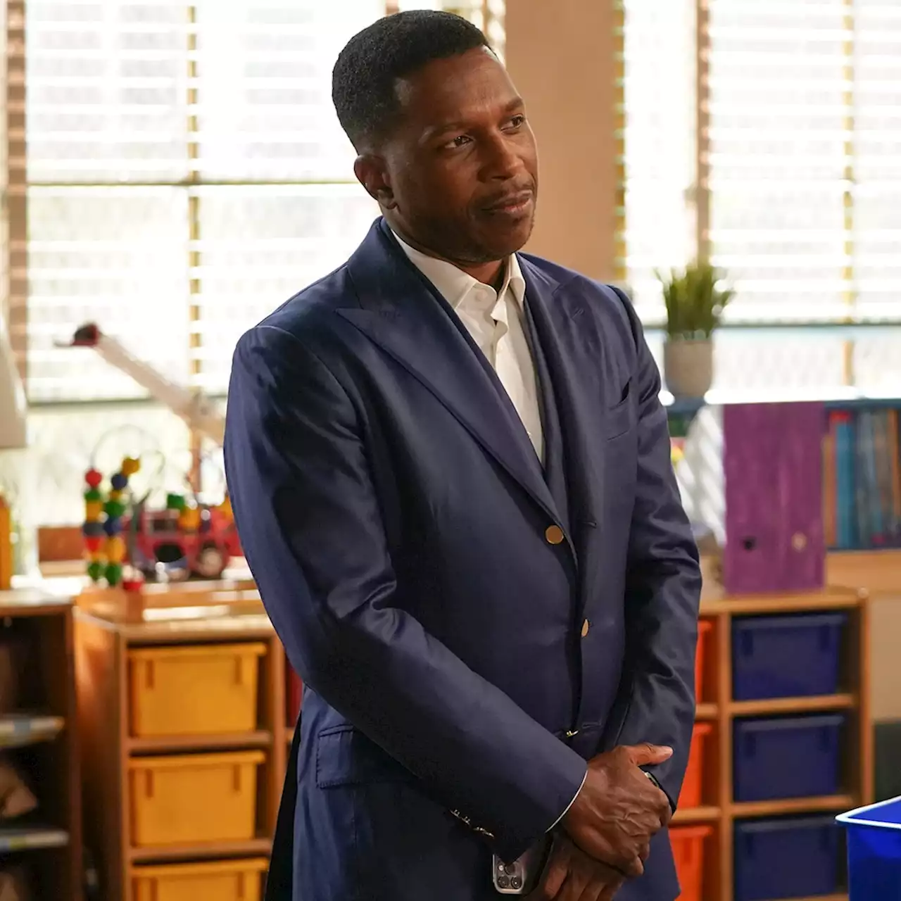 Leslie Odom Jr. Teases His Future on Abbott Elementary - E! Online