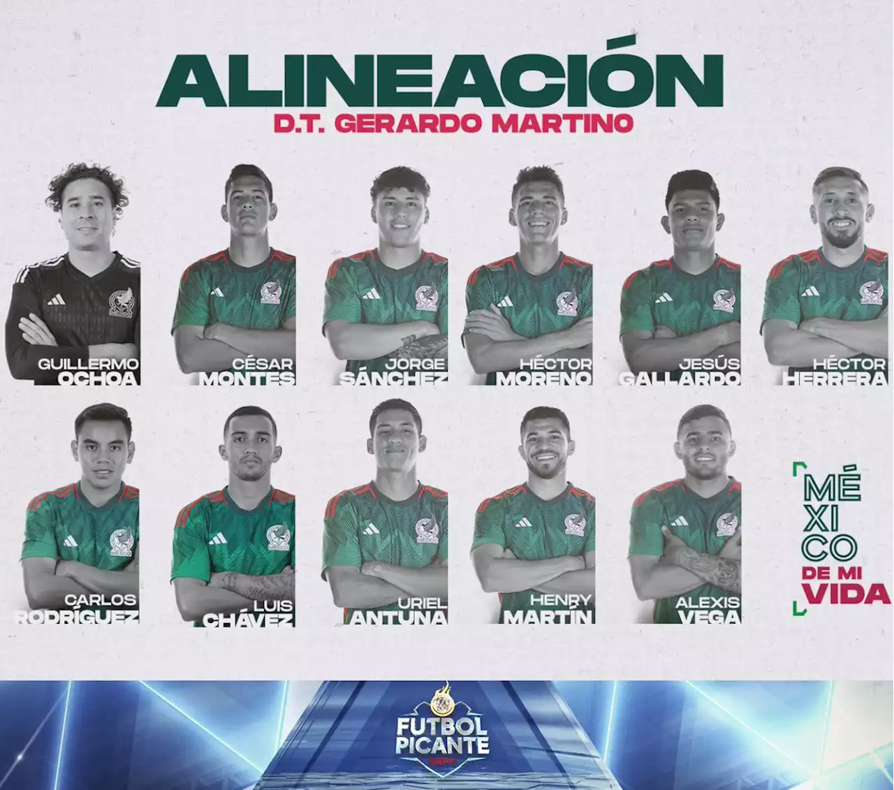 Selección Mexicana: Guillermo Ochoa encabeza once titular ante Suecia; Raúl Jiménez comienza en la banca