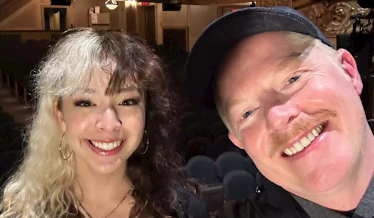 'Modern Family' father and daughter tandem Jesse Tyler Ferguson, Aubrey Anderson-Emmons reunite in NYC