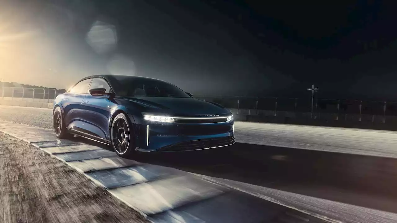 2024 Lucid Air Sapphire Does 0-60 In 1.89 Seconds, Hits 205 MPH